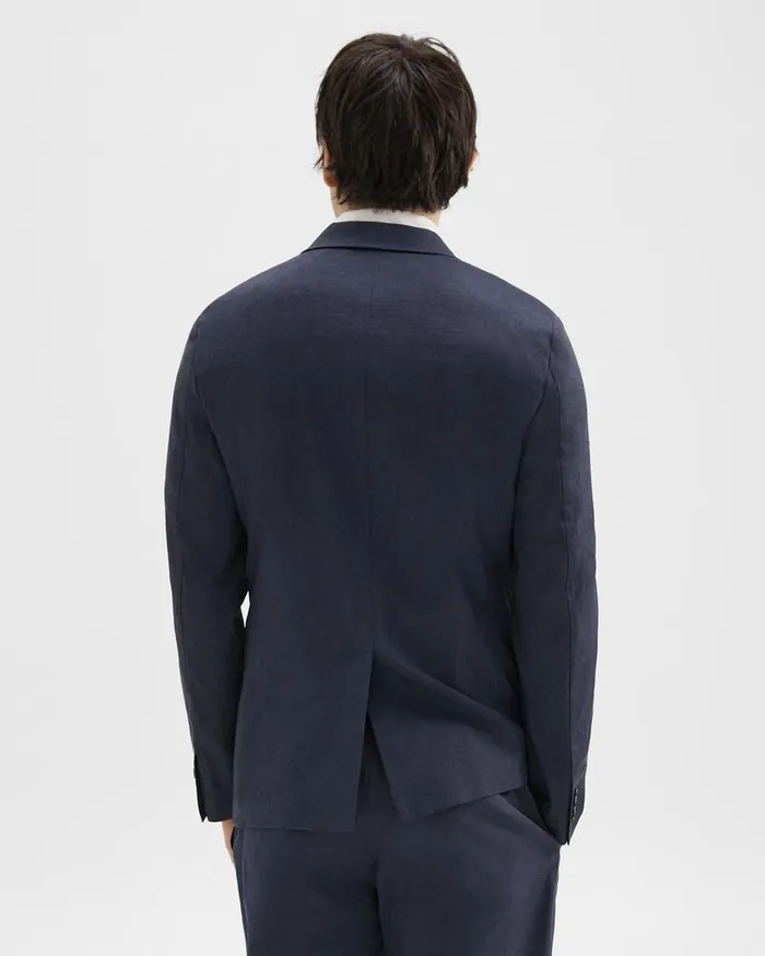 Men Blazers Jackets Theory Clinton Blazer In Good Linen Space