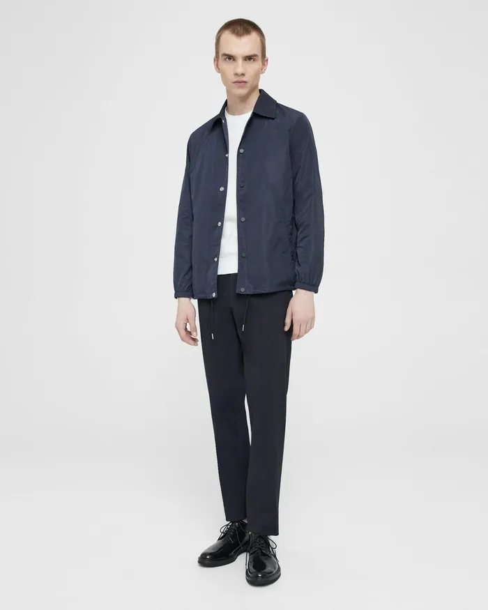 Men Blazers Jackets Theory Coach039s Jacket In Nylon Baltic
