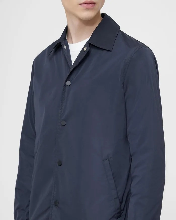 Men Blazers Jackets Theory Coach039s Jacket In Nylon Baltic