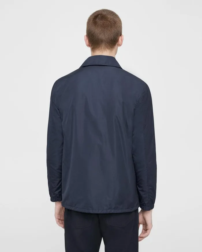 Men Blazers Jackets Theory Coach039s Jacket In Nylon Baltic