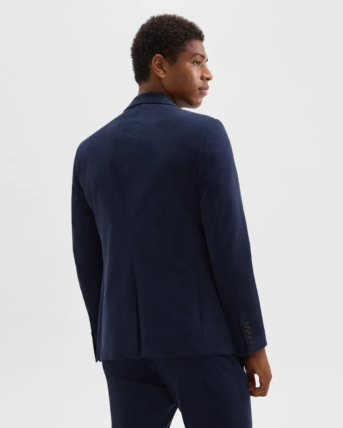 Men Blazers Jackets Theory Morton Blazer In Stretch Corduroy Baltic
