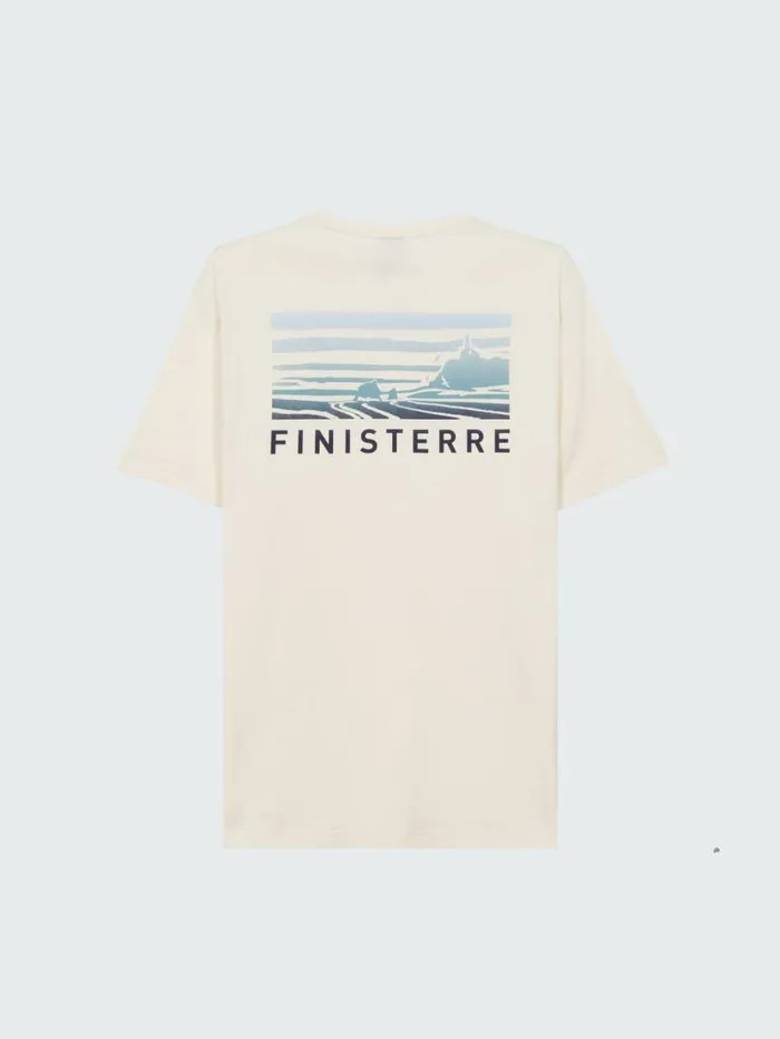 Men Cape TShirt Ecru Finisterre TShirts