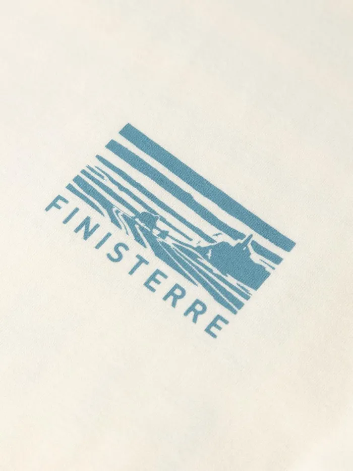 Men Cape TShirt Ecru Finisterre TShirts