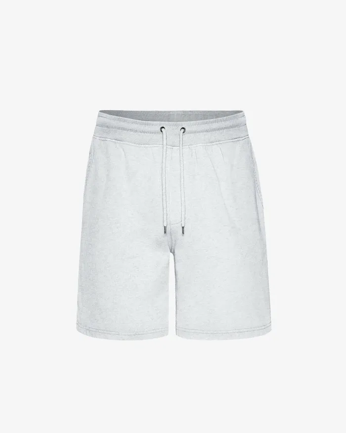Men Classic Organic Sweatshorts Snow Melange Colorful Standard Shorts