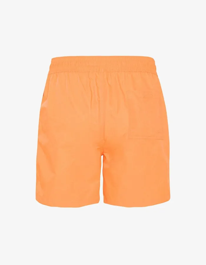 Men Classic Swim Shorts Sunny Orange Colorful Standard Shorts