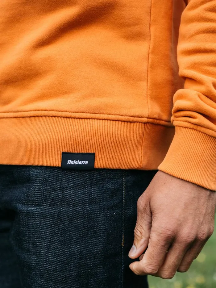 Men Coho Sweatshirt Harvest Gold Finisterre Sweatshirts and Hoodies