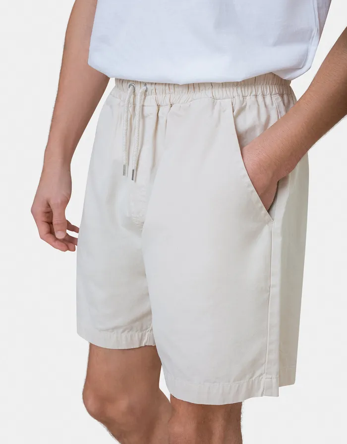 Men Colorfulstandard Organic Twill Shorts 8211 Sahara Camel Shorts