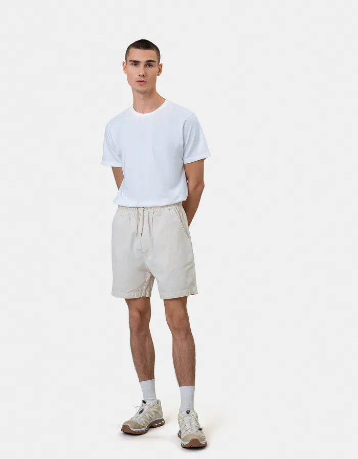 Men Colorfulstandard Organic Twill Shorts 8211 Sahara Camel Shorts