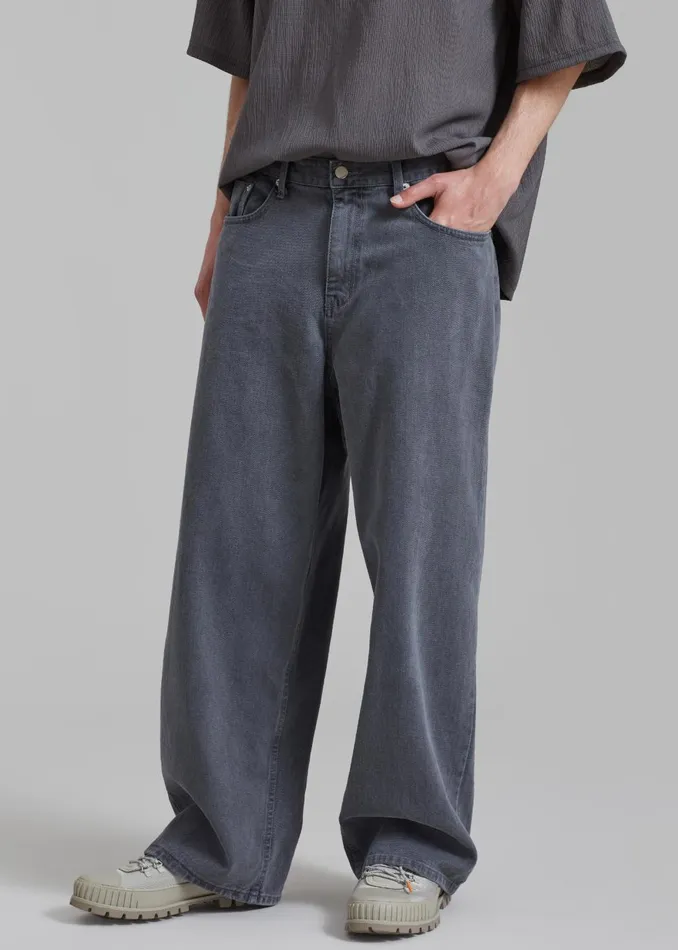 Men Connor Jeans 8211 Grey Wash The Frankie Shop Bottoms