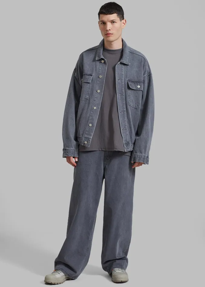 Men Connor Jeans 8211 Grey Wash The Frankie Shop Bottoms