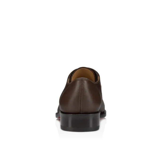 Men Cortomale Derbies 8211 Calf Leather 8211 Cosme Christian Louboutin Buckles and Laceups
