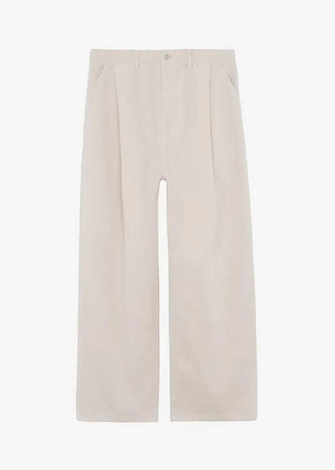 Men Drew Denim Pants 8211 Natural The Frankie Shop Bottoms