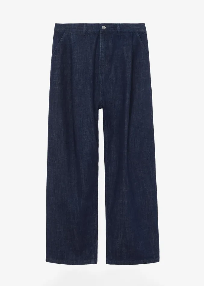 Men Drew Denim Pants 8211 Raw Wash The Frankie Shop Bottoms