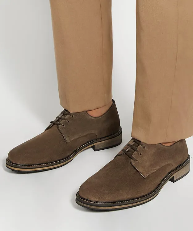 Men Dune London Casual Shoes Round Toe LaceUp Shoes Neutral