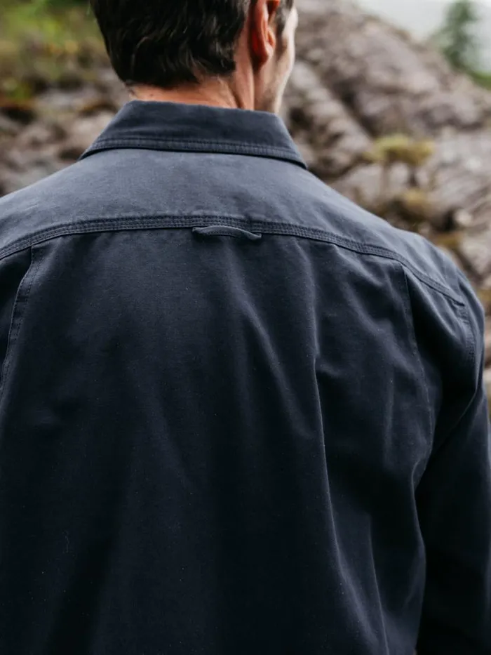 Men Eddystone Shirt Navy Finisterre Shirts