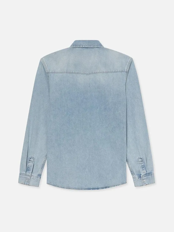 Men FRAME Denim Shirts Western Denim Shirt