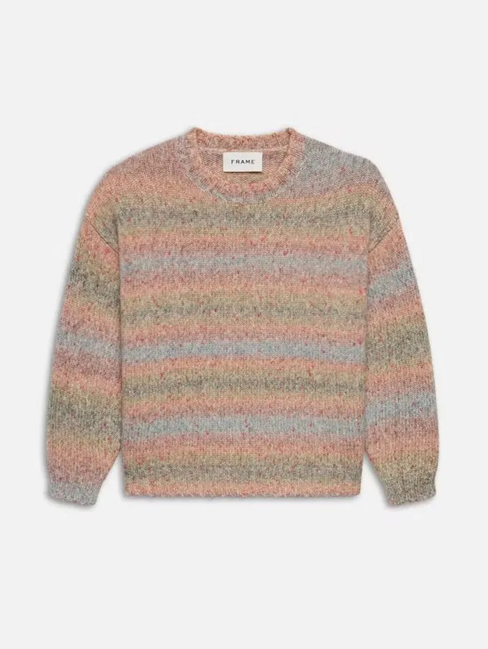Men FRAME Sweaters and Hoodies Brushed Tweed Sweater