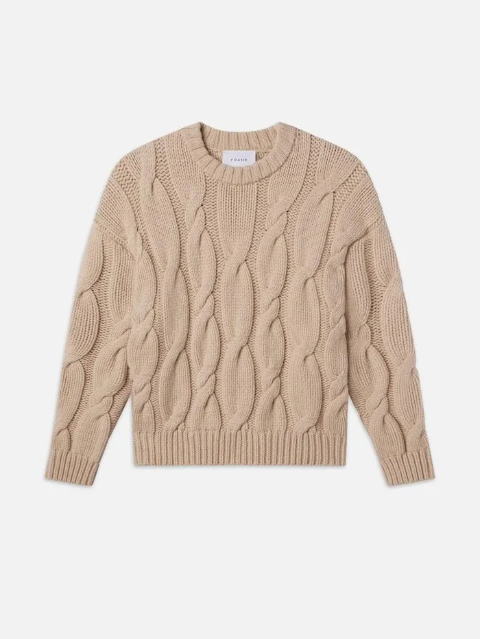 Men FRAME Sweaters and Hoodies Chunky Cable Sweater