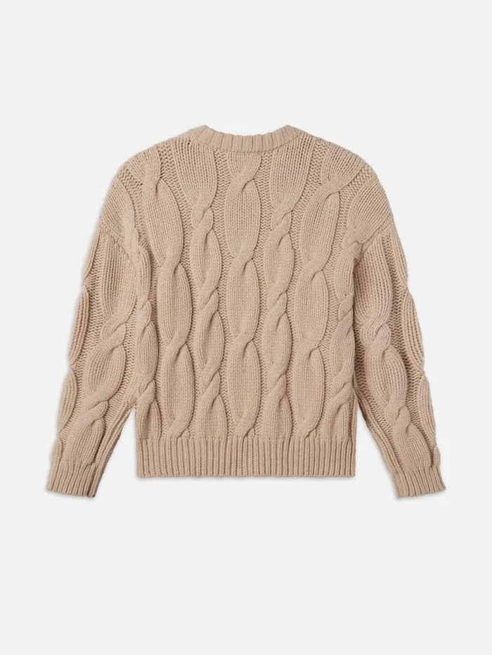 Men FRAME Sweaters and Hoodies Chunky Cable Sweater Men FRAME Sweaters and Hoodies Chunky Cable Sweater