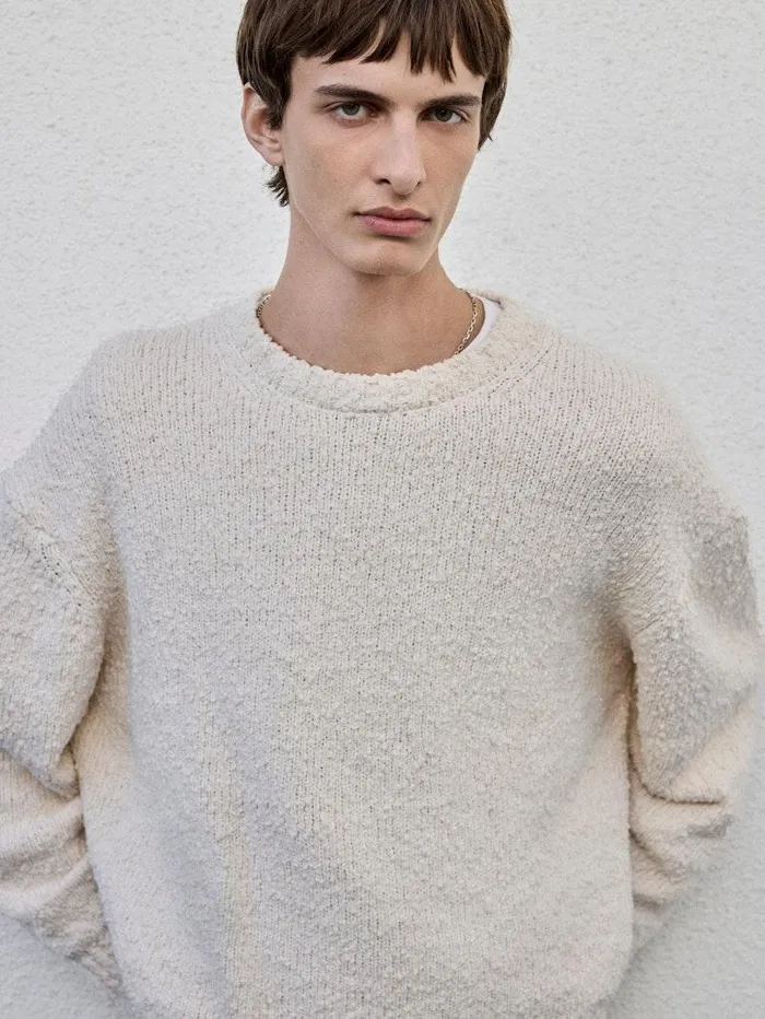 Men FRAME Sweaters and Hoodies Chunky Textured Sweater