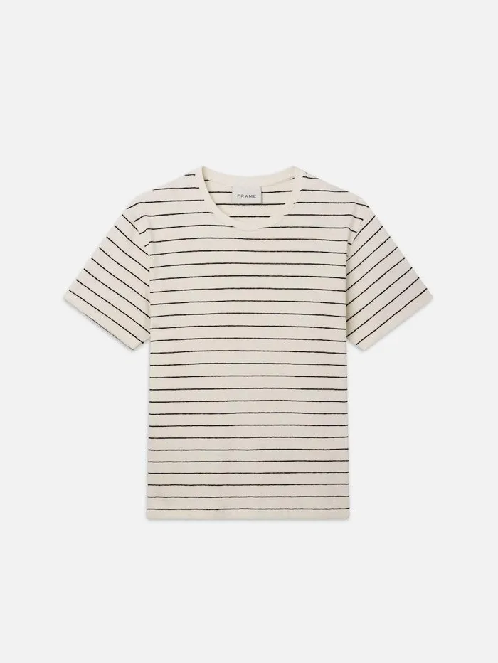 Men FRAME Tees and Polos Relaxed Stripe Tee
