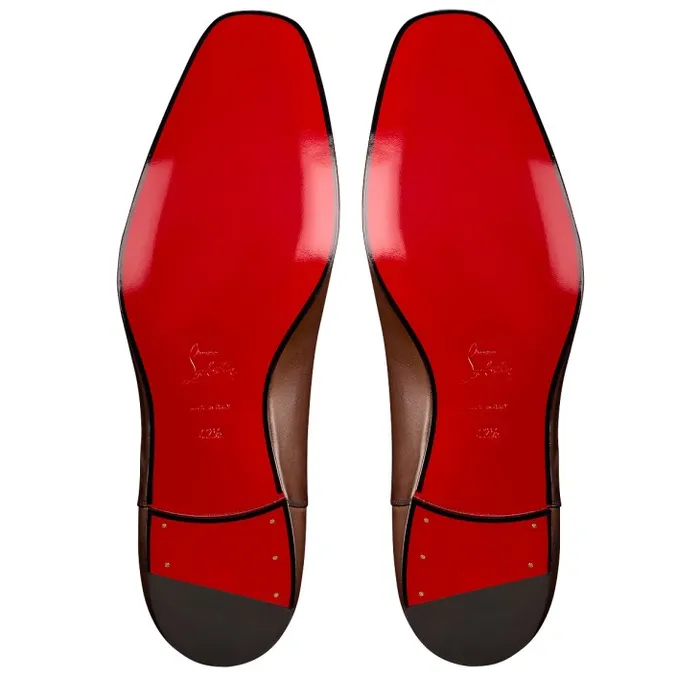Men Greggo Laceup Shoes 8211 Patinated Calf Leather 8211 Havane Christian Louboutin Buckles and Laceups