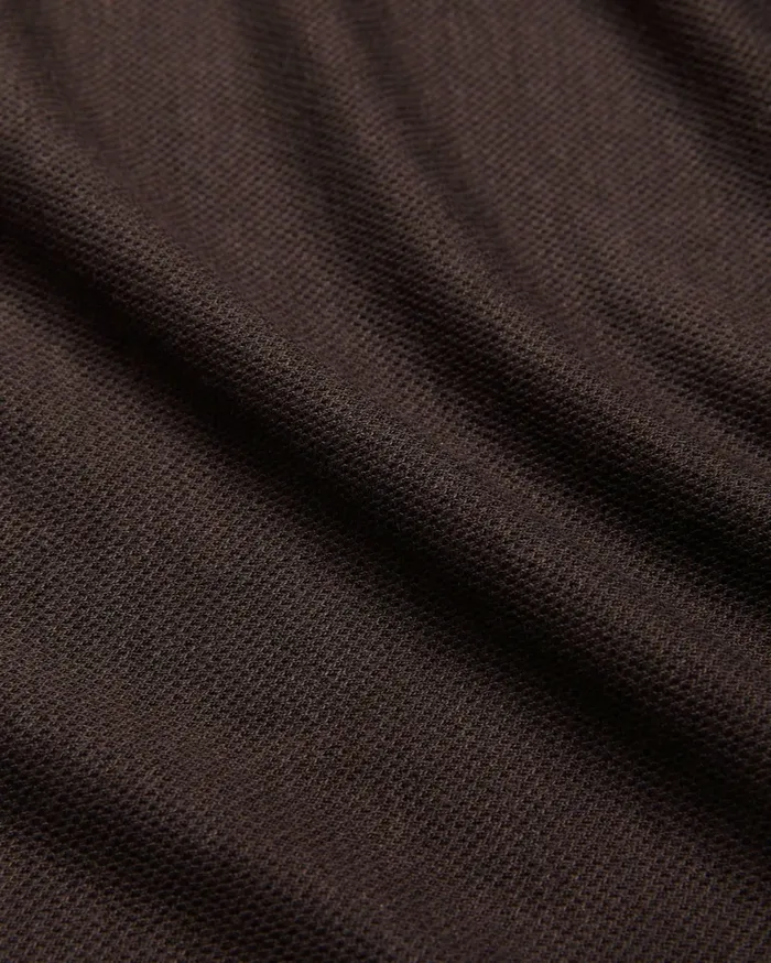 Men GRINE 8211 Short Sleeve TShirt With Suedette Trim Brownchocolate Ted Baker Tops Men GRINE 8211 Short Sleeve TShirt With Suedette Trim Brownchocolate Ted Baker Tops