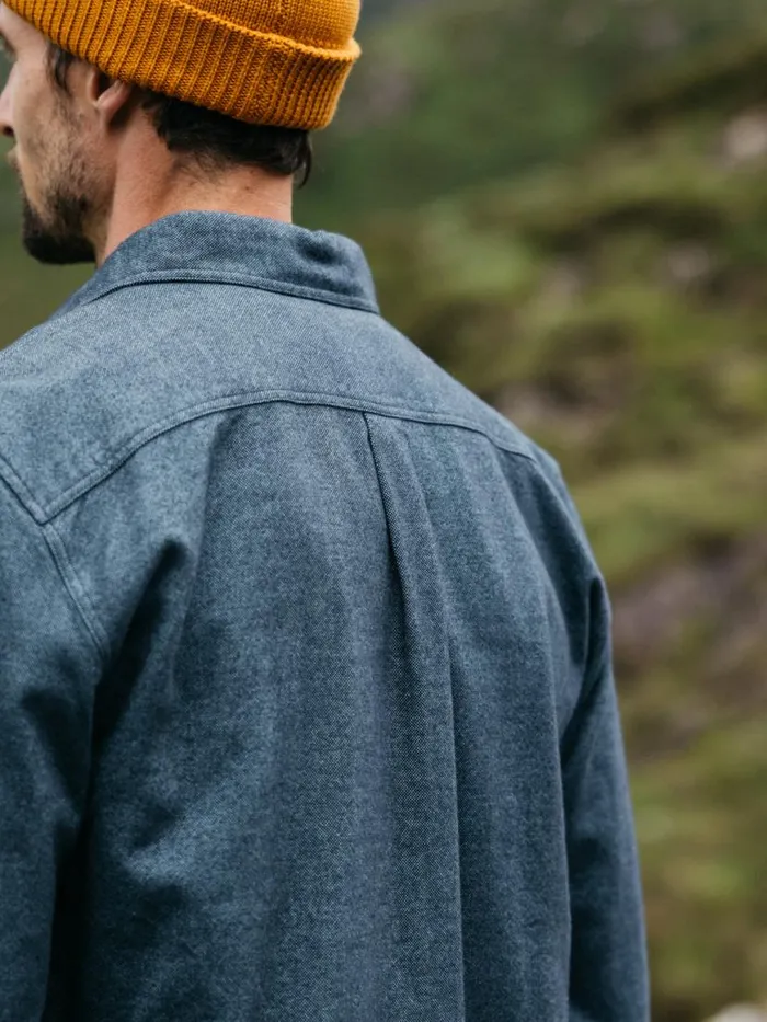 Men Gylly Shirt Ocean Dobby Finisterre Shirts