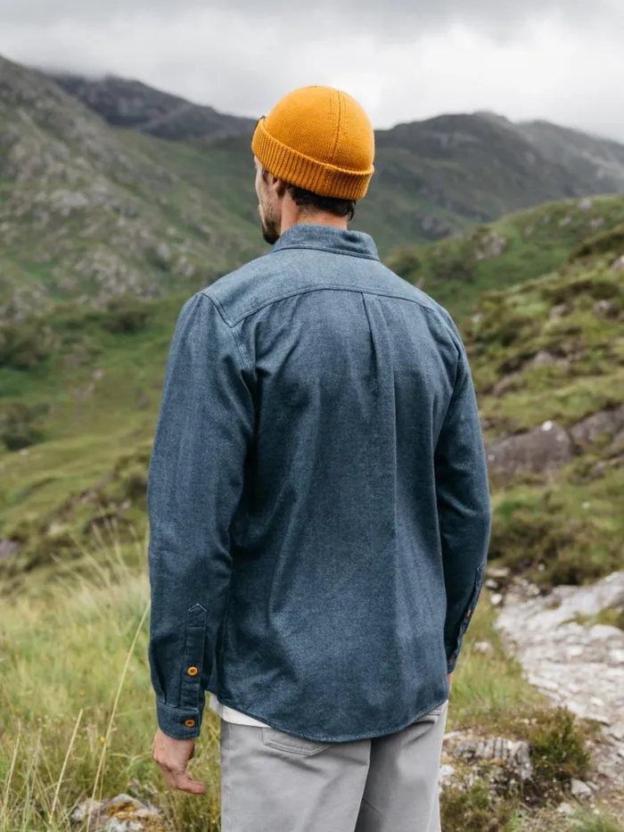 Men Gylly Shirt Ocean Dobby Finisterre Shirts