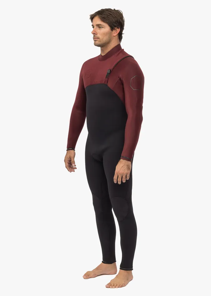 Men High Seas II 43 Full No Zip Wetsuit Wine High Seas Wetsuits Vissla Men High Seas II 43 Full No Zip Wetsuit Wine High Seas Wetsuits Vissla