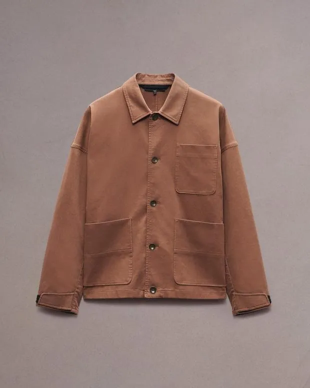 Men Jackets and Coats Rag and Bone Mercer Corduroy Jacket Chocolate
