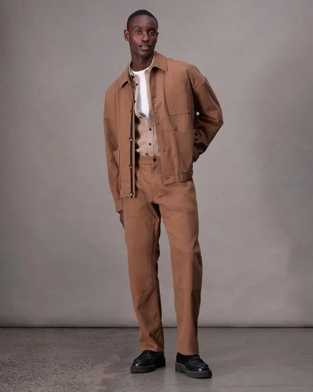 Men Jackets and Coats Rag and Bone Mercer Corduroy Jacket Chocolate