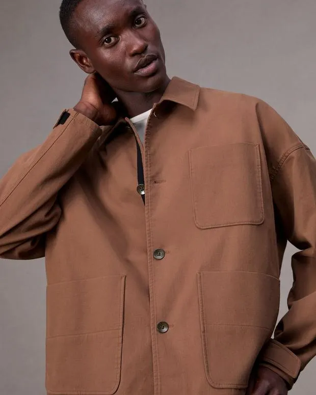 Men Jackets and Coats Rag and Bone Mercer Corduroy Jacket Chocolate