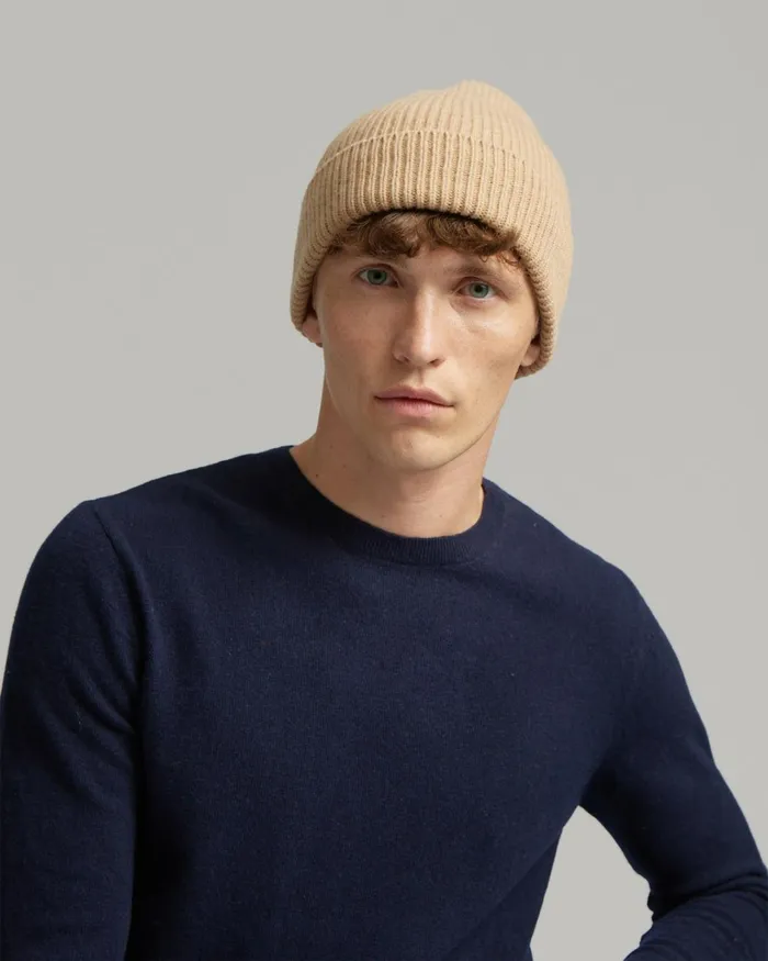 Men Merino Wool Beanie Emerald Green Colorful Standard Beanies