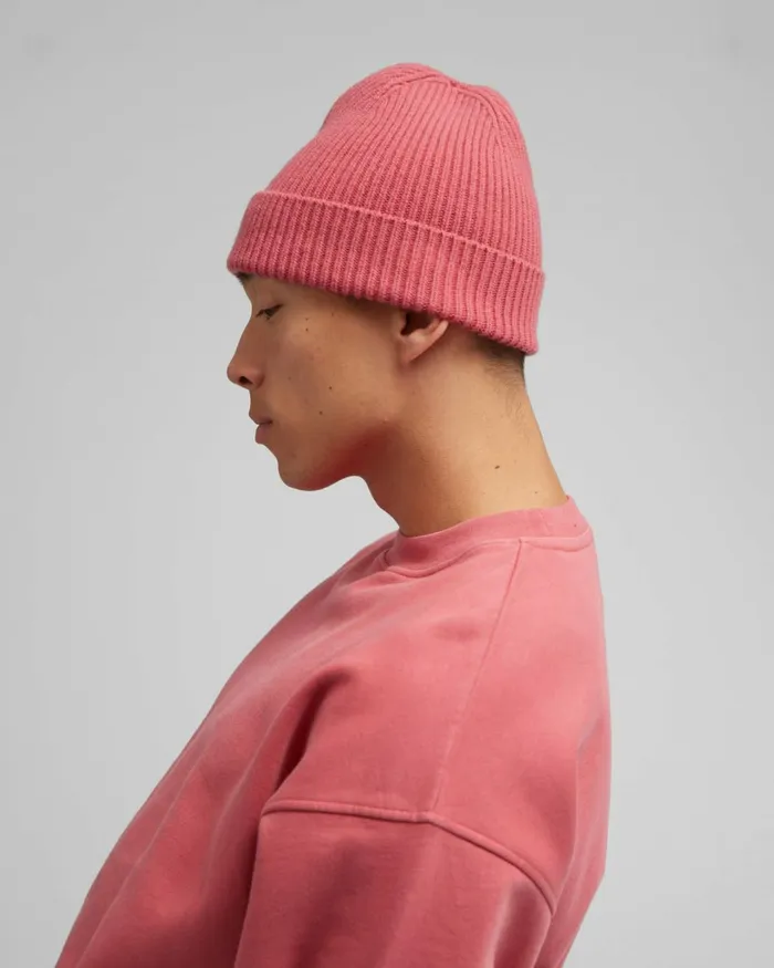 Men Merino Wool Beanie Honey Beige Colorful Standard Beanies