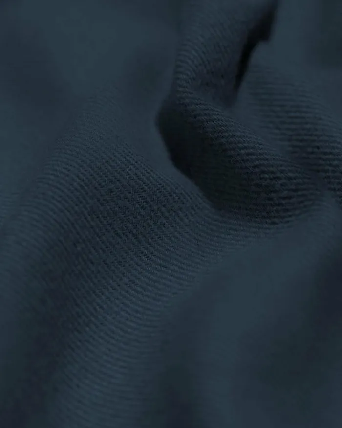 Men Organic Flannel Shirt Navy Blue Colorful Standard Shirts