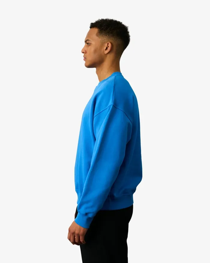 Men Organic Oversized Crew Lava Grey Colorful Standard Crewneck Sweatshirts