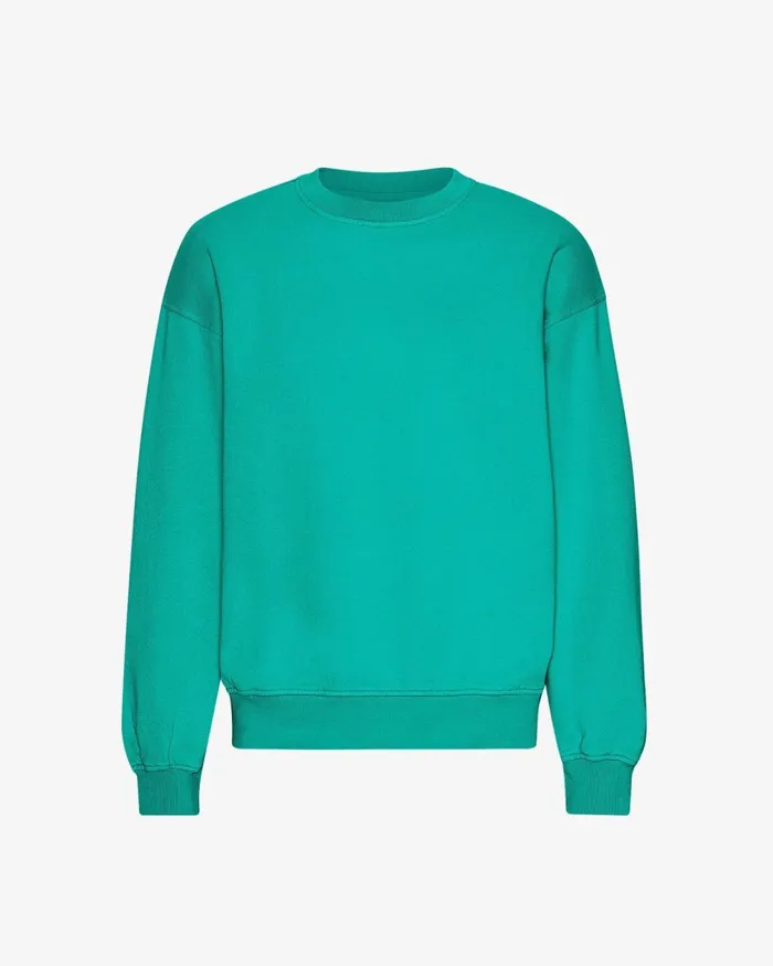 Men Organic Oversized Crew Tropical Sea Colorful Standard Crewneck Sweatshirts