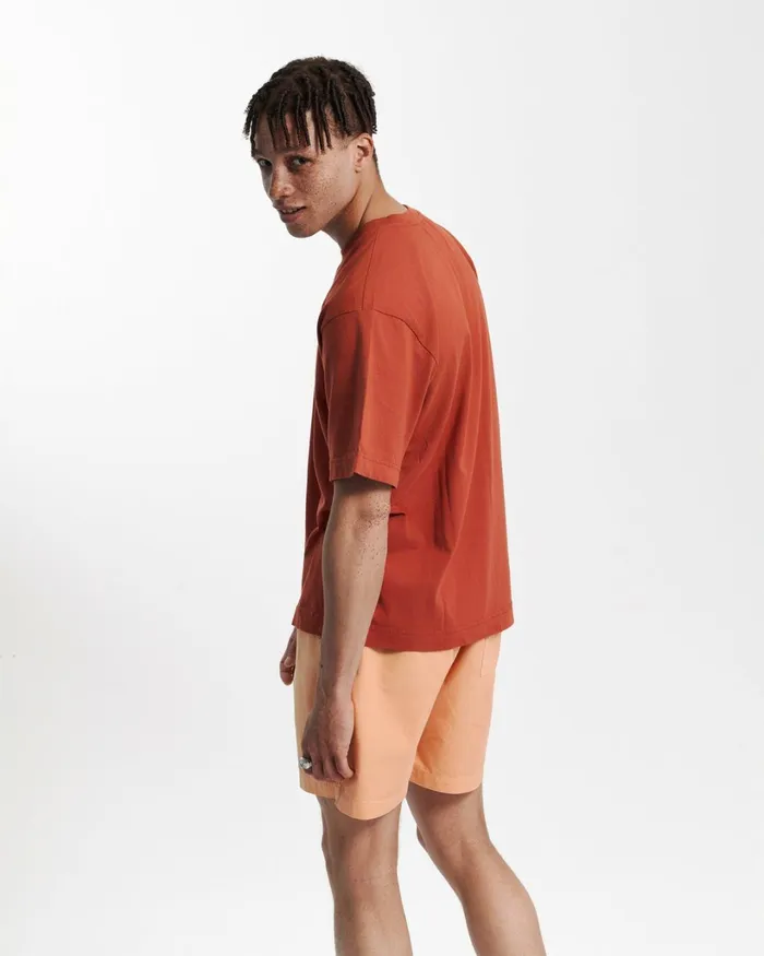 Men Oversized Organic TShirt Pearly Purple Colorful Standard TShirts