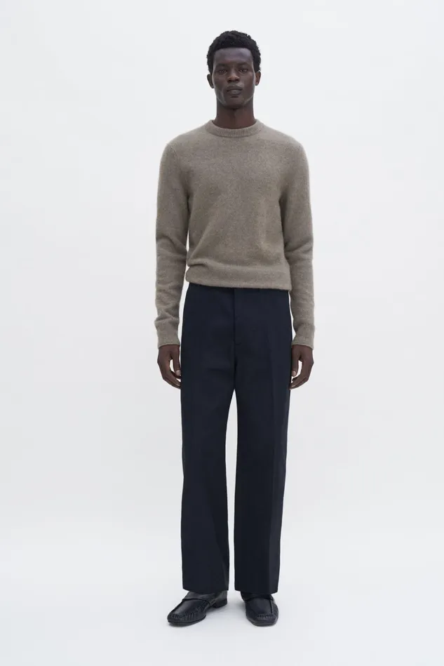 Men Oversized Work Trousers Black Filippa K Trousers