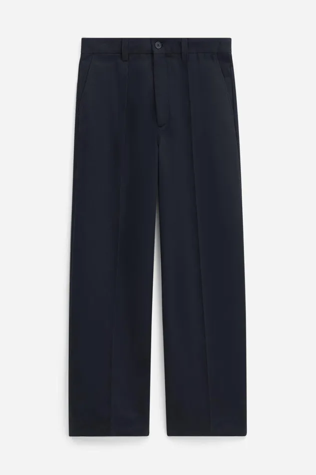 Men Oversized Work Trousers Black Filippa K Trousers