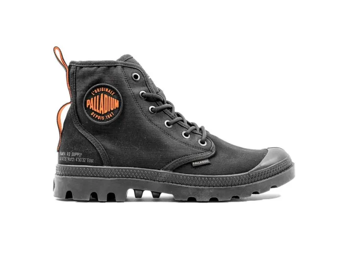 Men PAMPA HI SUPPLY RS Black PALLADIUM Boots