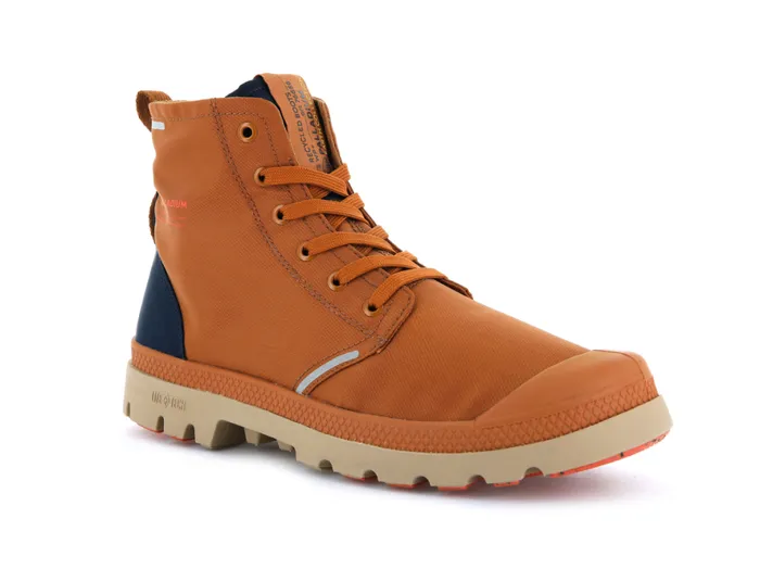 Men PAMPA LITE RECYCLE WP Tanmood Indigo PALLADIUM Boots Men PAMPA LITE RECYCLE WP Tanmood Indigo PALLADIUM Boots