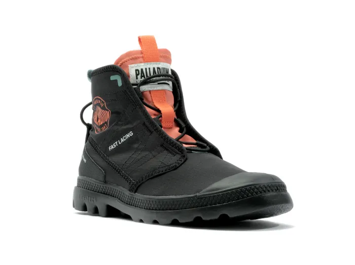 Men PAMPA TRAVEL LITE RS Black PALLADIUM Boots Men PAMPA TRAVEL LITE RS Black PALLADIUM Boots