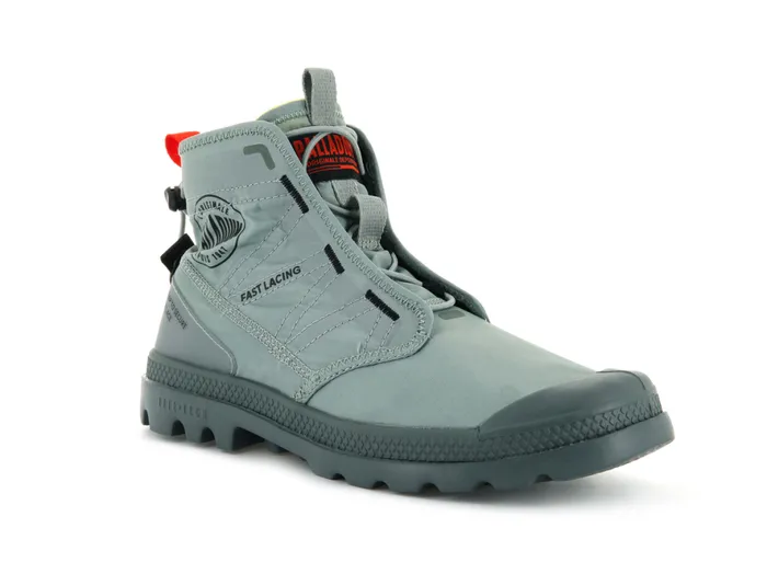 Men PAMPA TRAVEL LITE Slate Gray PALLADIUM Boots