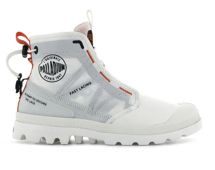 Men PAMPA TRAVEL LITE Star White PALLADIUM Boots