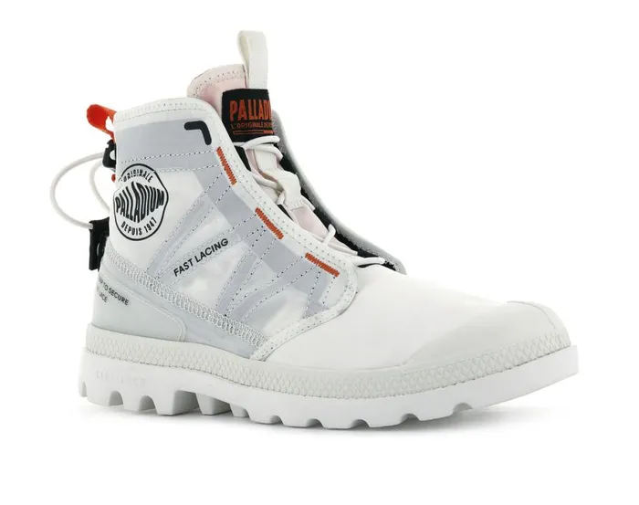 Men PAMPA TRAVEL LITE Star White PALLADIUM Boots Men PAMPA TRAVEL LITE Star White PALLADIUM Boots