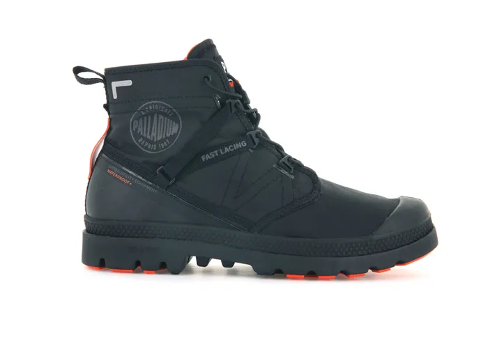 Men PAMPA TRAVEL LITE WATERPROOF Blackblack PALLADIUM Boots
