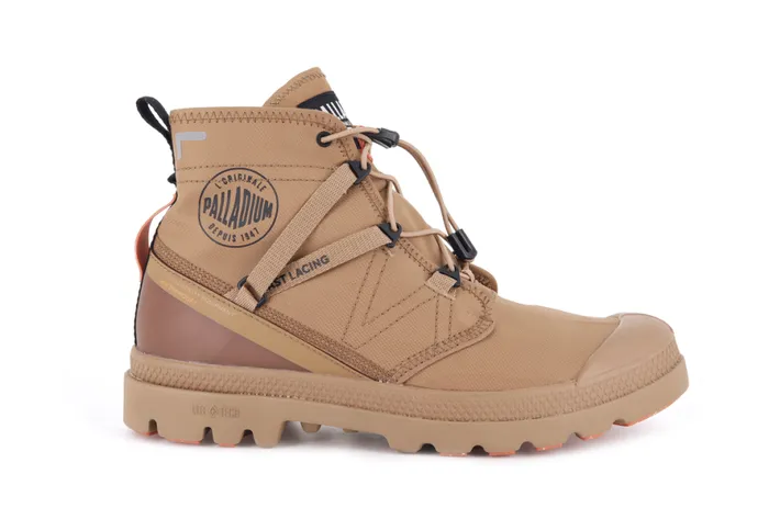 Men PAMPA TRAVEL LITE WATERPROOF Brown Sugar PALLADIUM Boots