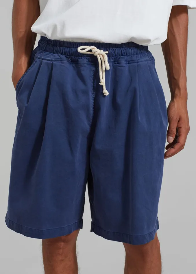 Men Pierce Shorts 8211 Blue The Frankie Shop Bottoms